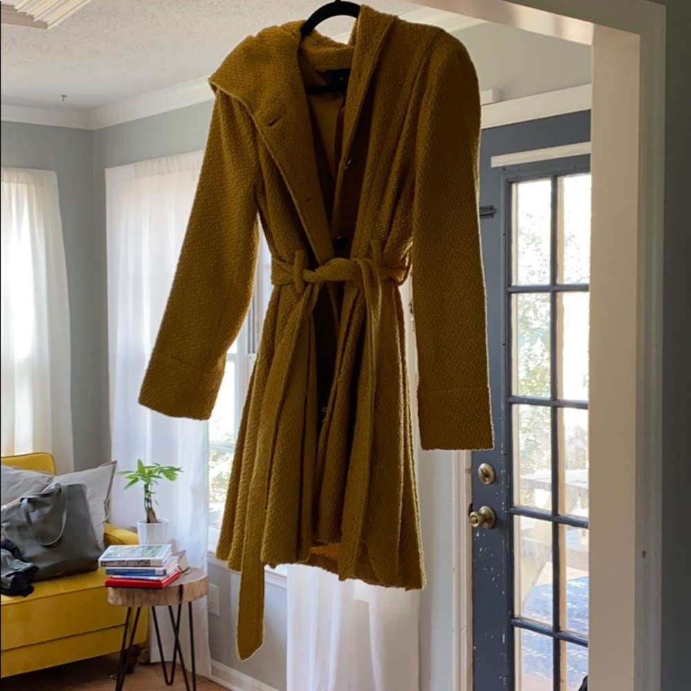Mustard Yellow ModCloth coat